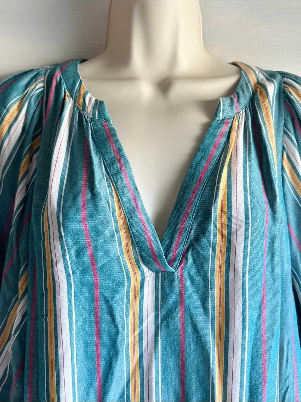 Anthropologie Maeve Oversized Striped Top
